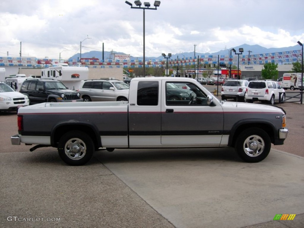 White 1995 Dodge Dakota SLT Extended Cab Exterior Photo #81335968