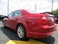 2010 Red Candy Metallic Ford Fusion SEL V6  photo #5