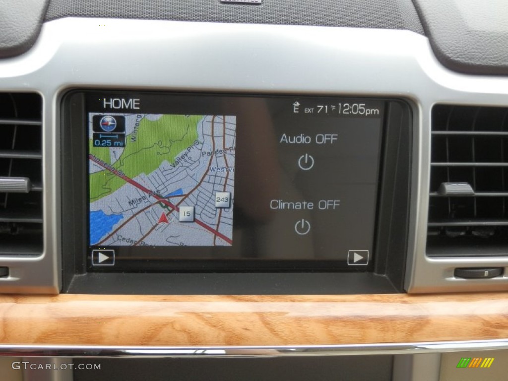 2011 Lincoln MKZ Hybrid Navigation Photos