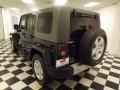 2010 Natural Green Pearl Jeep Wrangler Unlimited Sahara 4x4  photo #5