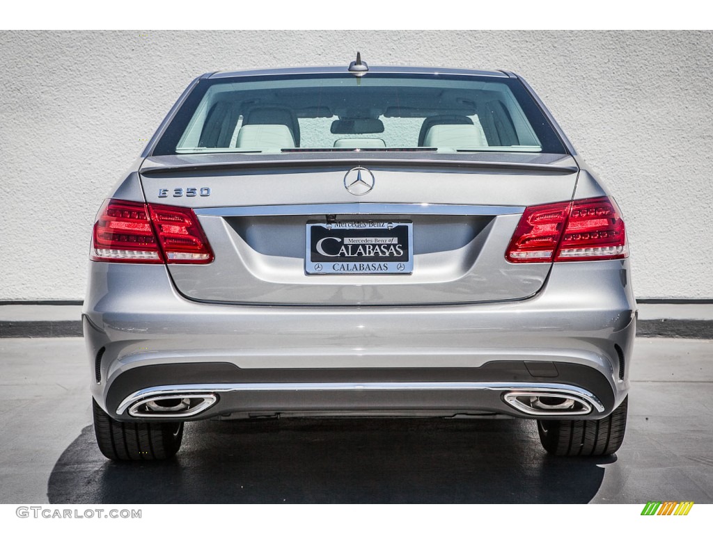 2014 E 350 Sport Sedan - Paladium Silver Metallic / Gray/Dark Gray photo #3