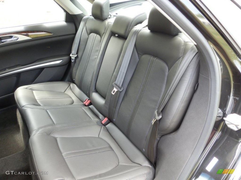 2013 Lincoln MKZ 2.0L EcoBoost AWD Rear Seat Photo #81337568