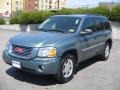 2009 Silver Green Metallic GMC Envoy SLE 4x4  photo #2