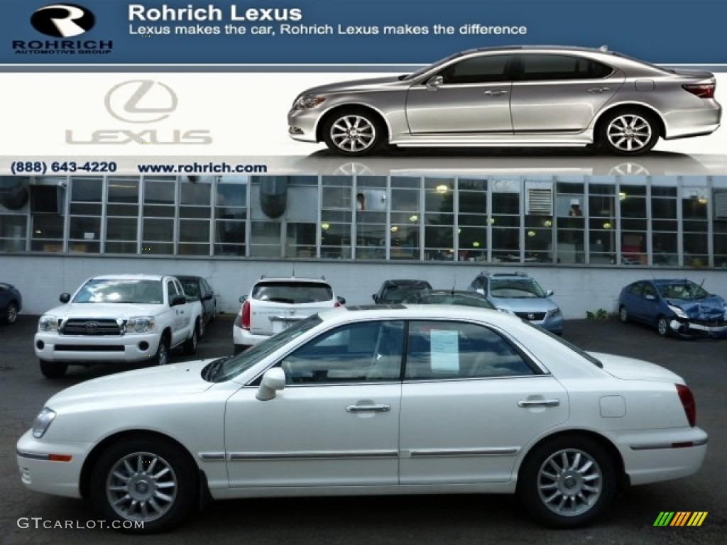 2005 XG350 L - Powder White Pearl / Beige photo #1