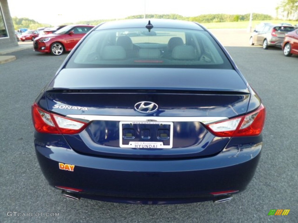 2013 Sonata SE - Indigo Night Blue / Gray photo #6