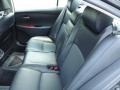 2008 Lexus ES Black Interior Rear Seat Photo