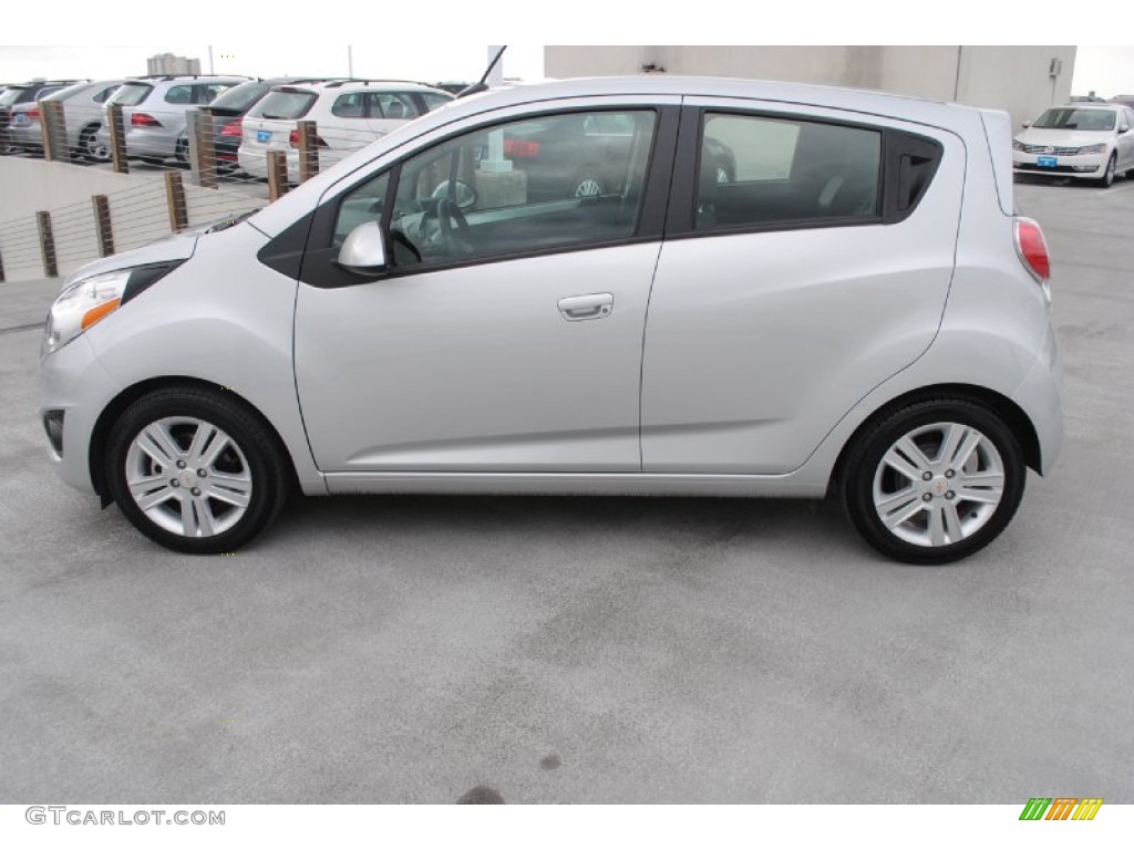 Silver Ice 2013 Chevrolet Spark LS Exterior Photo #81338672