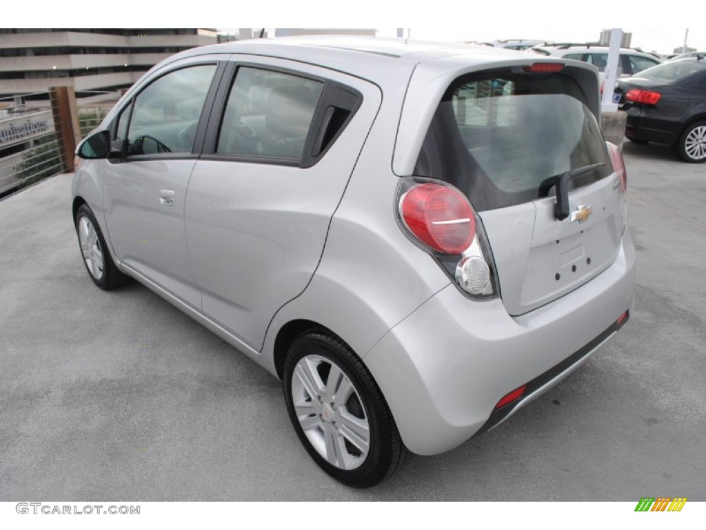 Silver Ice 2013 Chevrolet Spark LS Exterior Photo #81338714