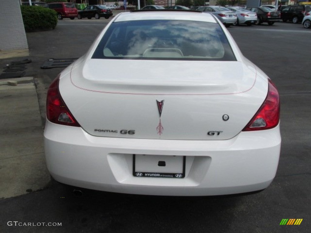 2006 G6 GT Coupe - Ivory White / Light Taupe photo #9