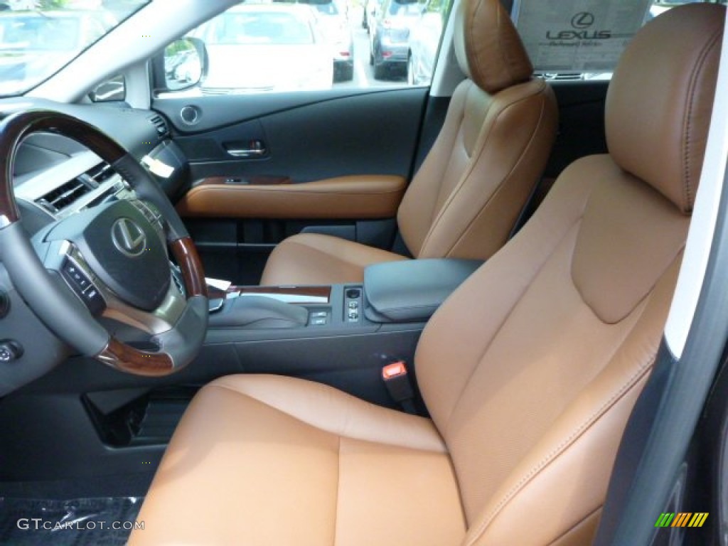 2013 RX 350 AWD - Fire Agate Pearl / Saddle Tan/Espresso Birds Eye Maple photo #10