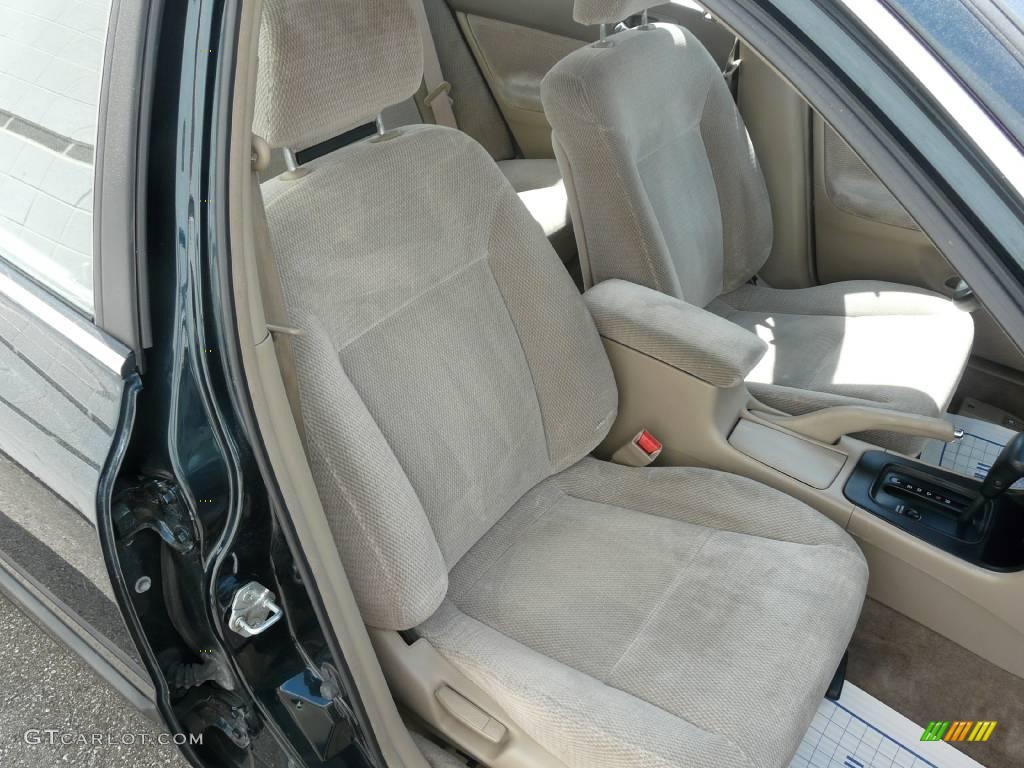1996 Accord LX V6 Sedan - Sherwood Green Pearl Metallic / Beige photo #9