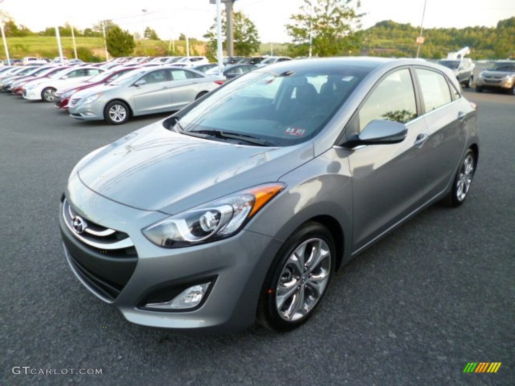 2013 Elantra GT - Titanium Gray Metallic / Black photo #3