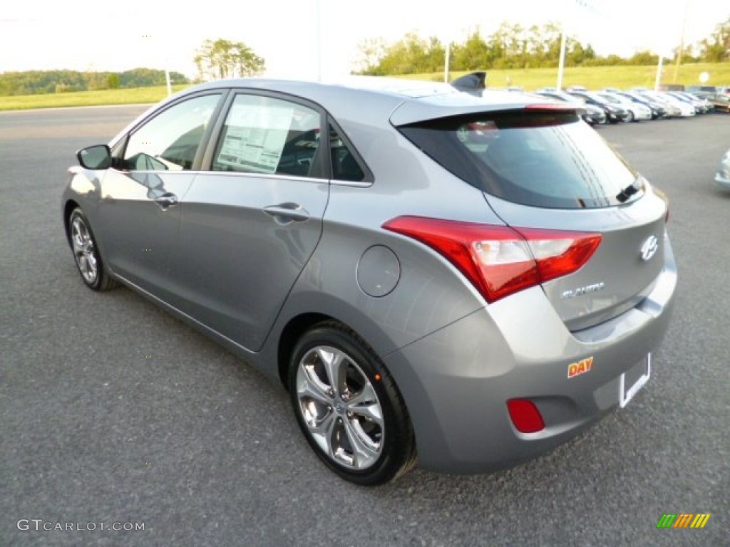 2013 Elantra GT - Titanium Gray Metallic / Black photo #5