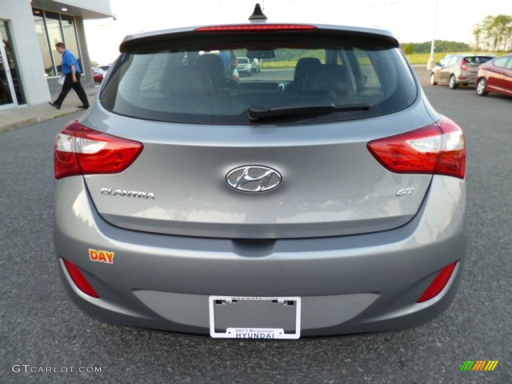 2013 Elantra GT - Titanium Gray Metallic / Black photo #6