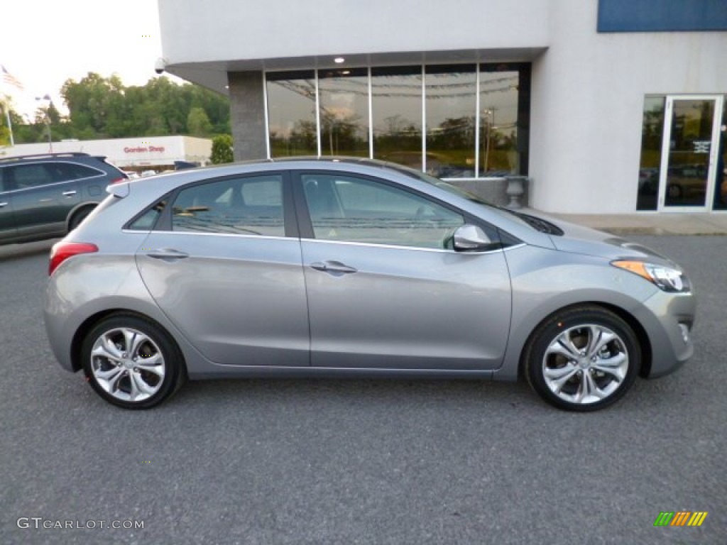 2013 Elantra GT - Titanium Gray Metallic / Black photo #8