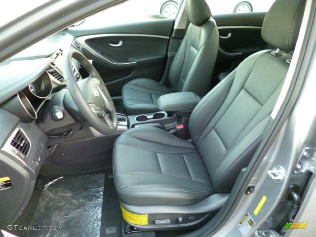 2013 Elantra GT - Titanium Gray Metallic / Black photo #15