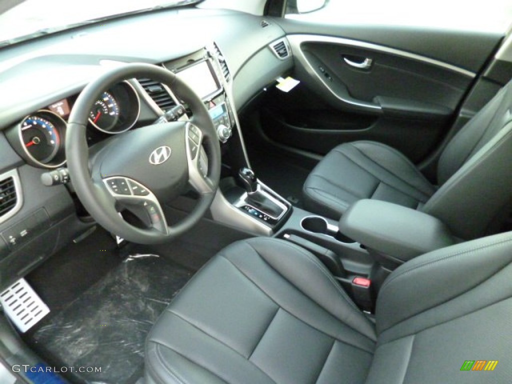 2013 Elantra GT - Titanium Gray Metallic / Black photo #16