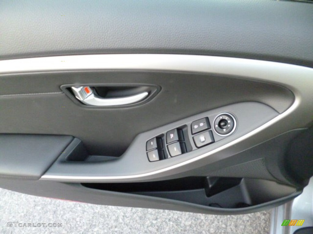 2013 Elantra GT - Titanium Gray Metallic / Black photo #17