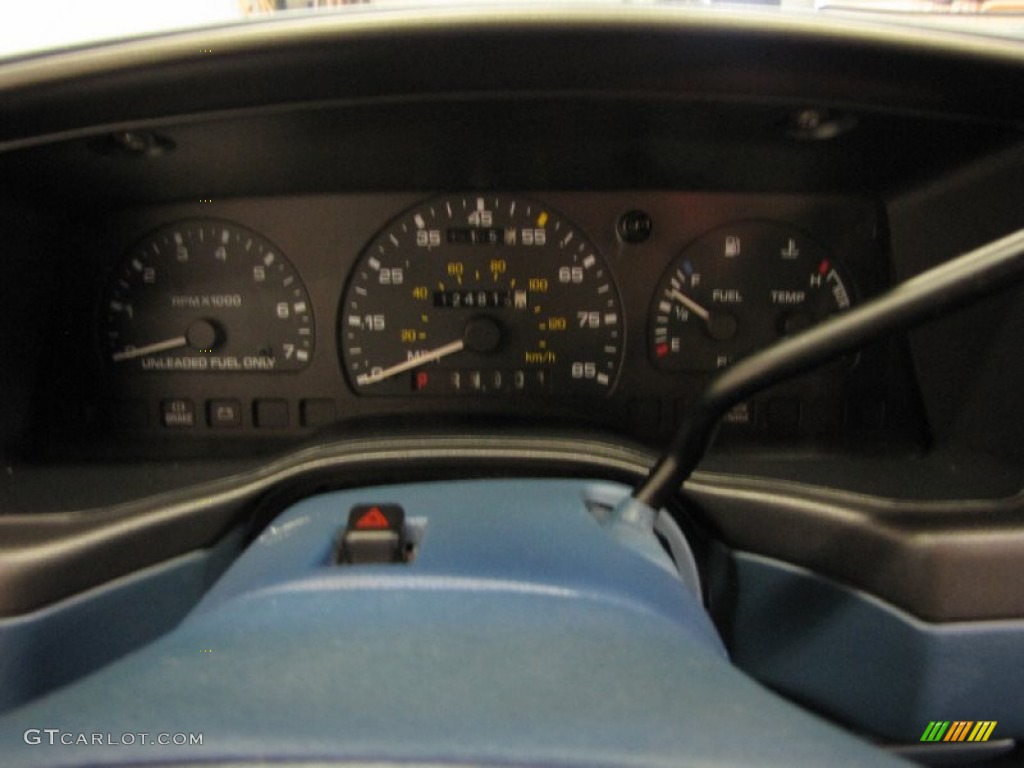 1995 Taurus LX Sedan - Performance White / Blue photo #19