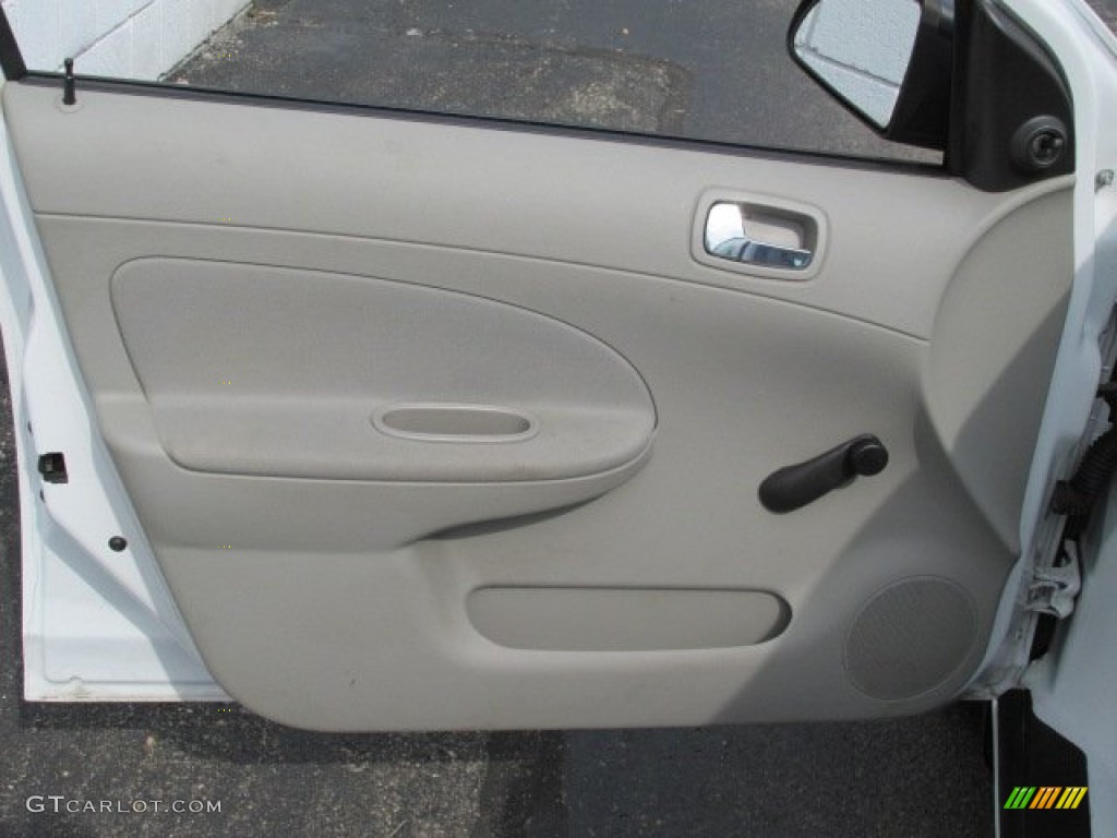 2010 Chevrolet Cobalt LS Sedan Gray Door Panel Photo #81340112
