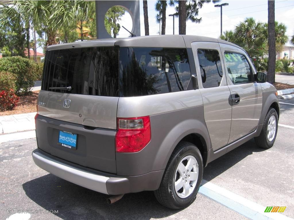 2003 Element EX AWD - Shoreline Mist Metallic / Black photo #3