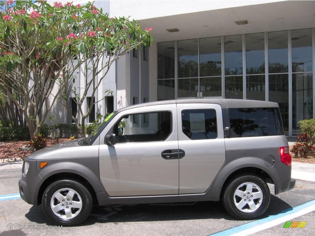 2003 Element EX AWD - Shoreline Mist Metallic / Black photo #5