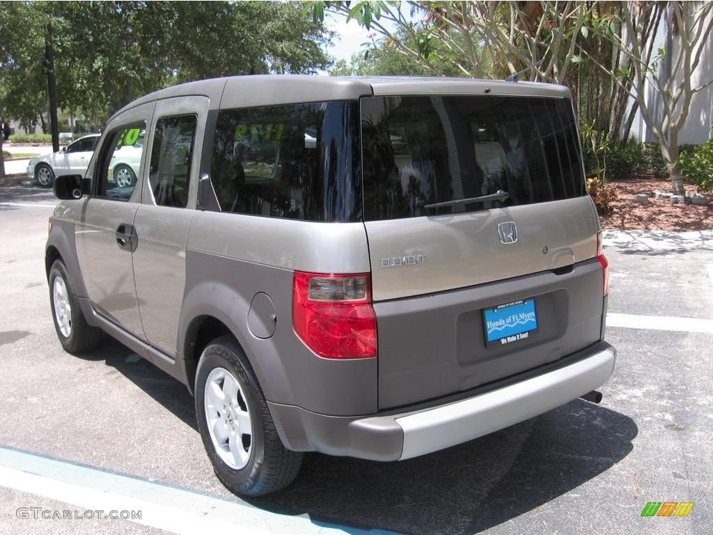 2003 Element EX AWD - Shoreline Mist Metallic / Black photo #6