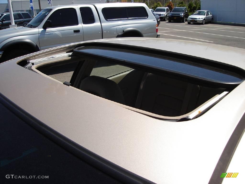 2001 Accord EX V6 Coupe - Naples Gold Metallic / Ivory photo #13