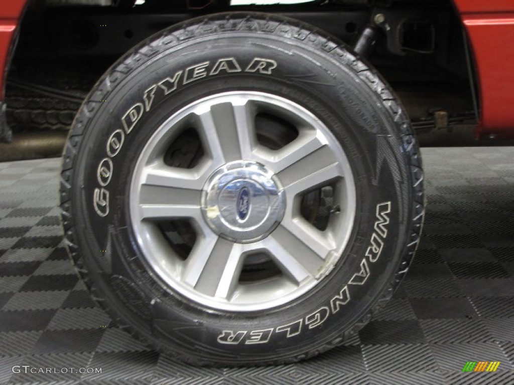 2008 Ford F150 XLT SuperCrew 4x4 Wheel Photo #81340585