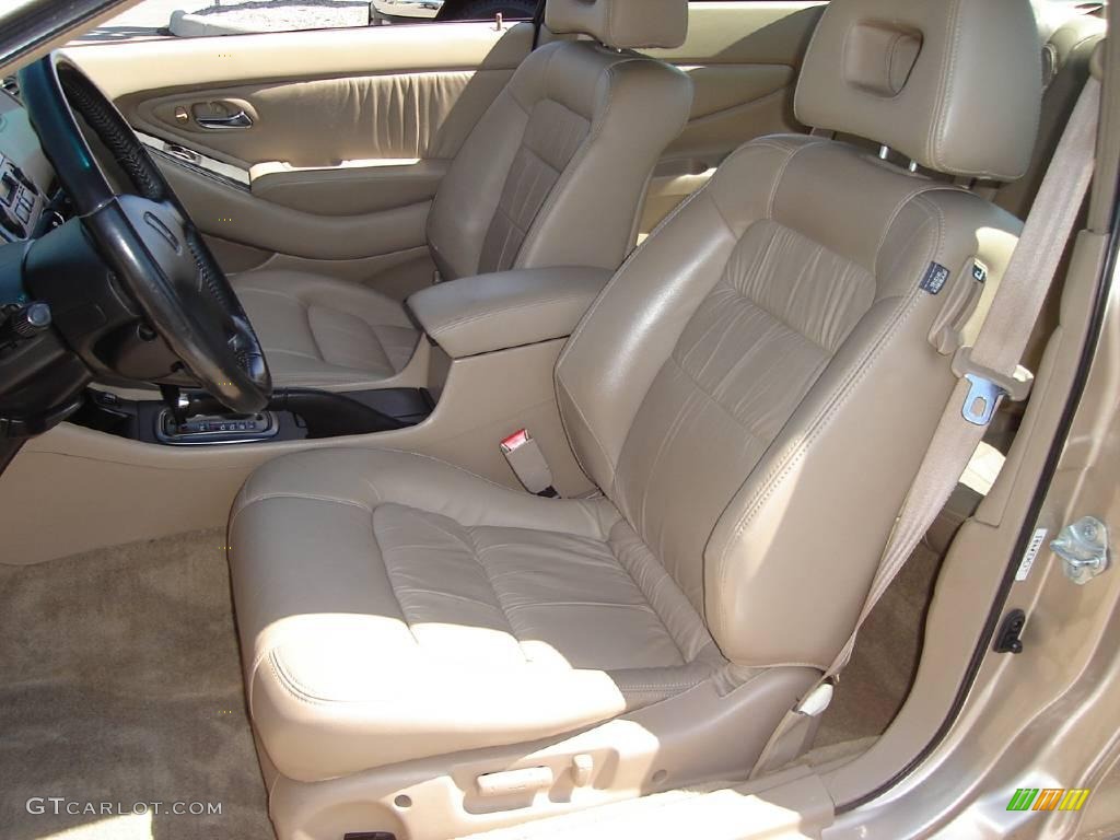 2001 Accord EX V6 Coupe - Naples Gold Metallic / Ivory photo #14