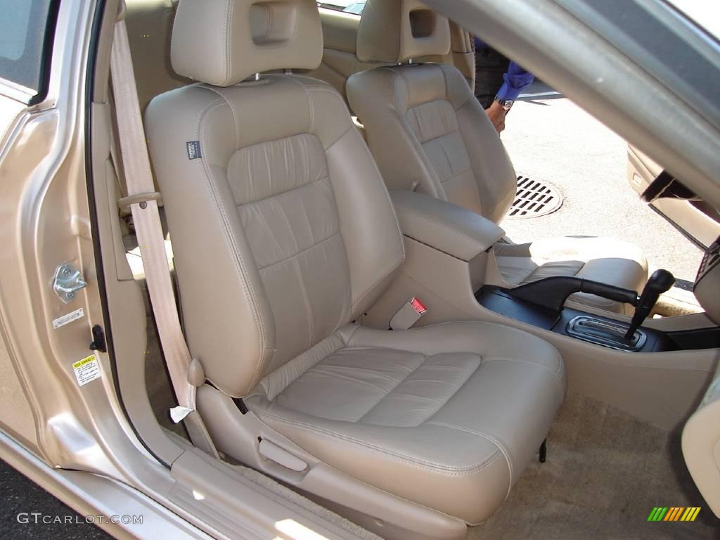 2001 Accord EX V6 Coupe - Naples Gold Metallic / Ivory photo #15
