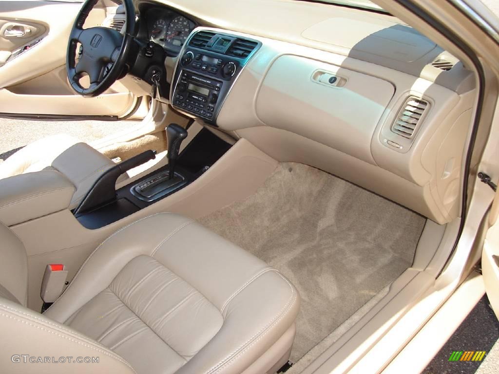 2001 Accord EX V6 Coupe - Naples Gold Metallic / Ivory photo #19