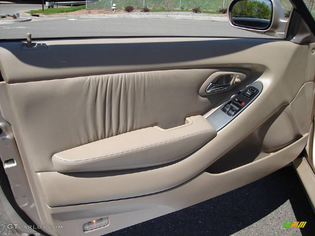 2001 Accord EX V6 Coupe - Naples Gold Metallic / Ivory photo #20