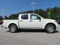 Glacier White 2013 Nissan Frontier SV V6 Crew Cab Exterior