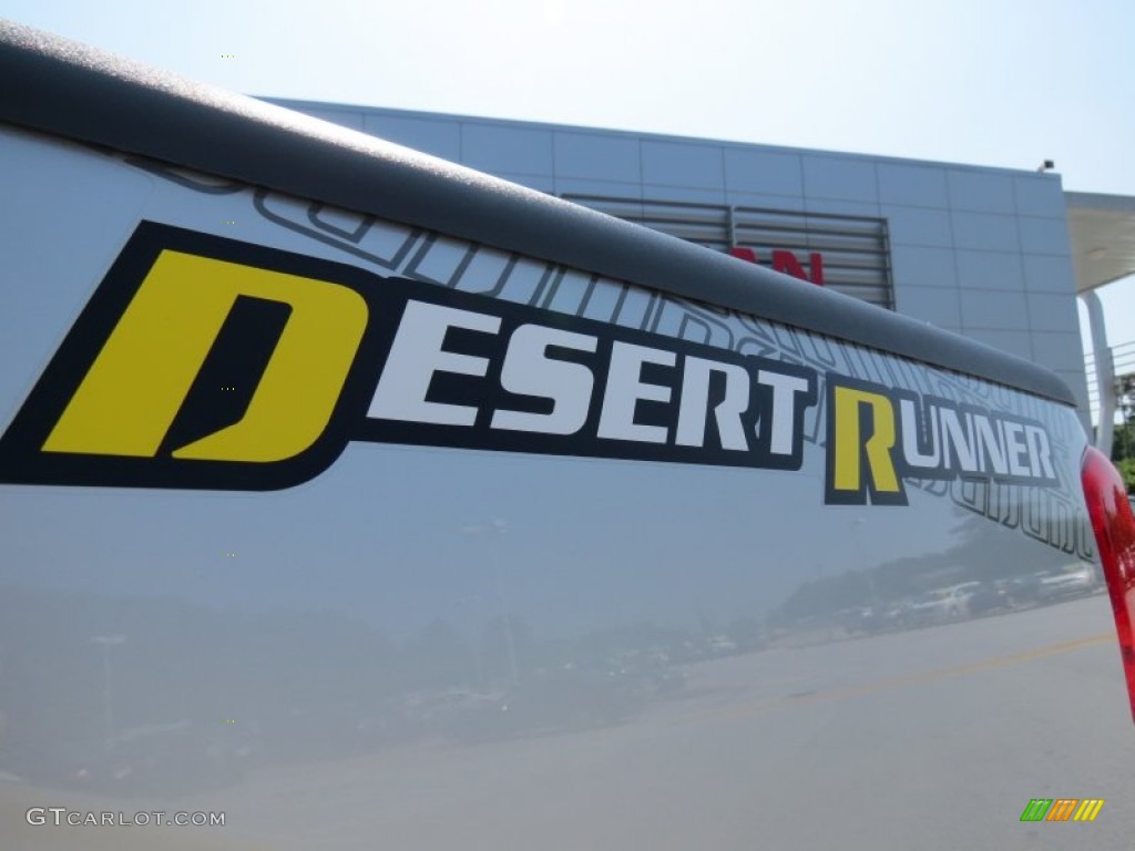 2013 Frontier Desert Runner Crew Cab - Brilliant Silver / Steel photo #10