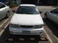 Cloud White 1998 Nissan Sentra GXE