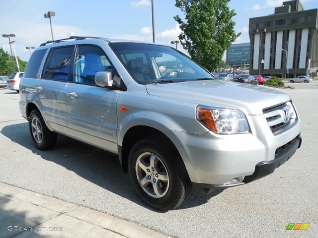 Billet Silver Metallic 2007 Honda Pilot EX-L 4WD Exterior Photo #81342791