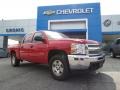 2013 Victory Red Chevrolet Silverado 1500 LT Crew Cab  photo #1