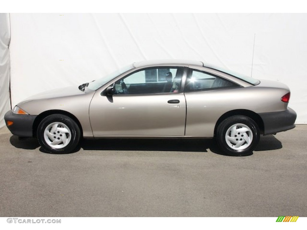 1999 Cavalier Coupe - Medium Sunset Gold Metallic / Neutral photo #8