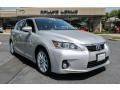 2012 Tungsten Silver Pearl Lexus CT 200h Hybrid Premium  photo #1