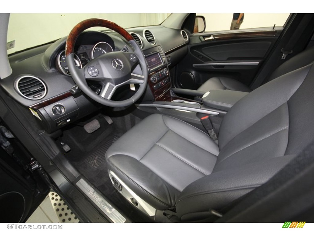 Black Interior 2010 Mercedes-Benz GL 450 4Matic Photo #81345685