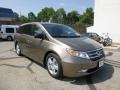 Mocha Metallic 2013 Honda Odyssey Touring Elite Exterior