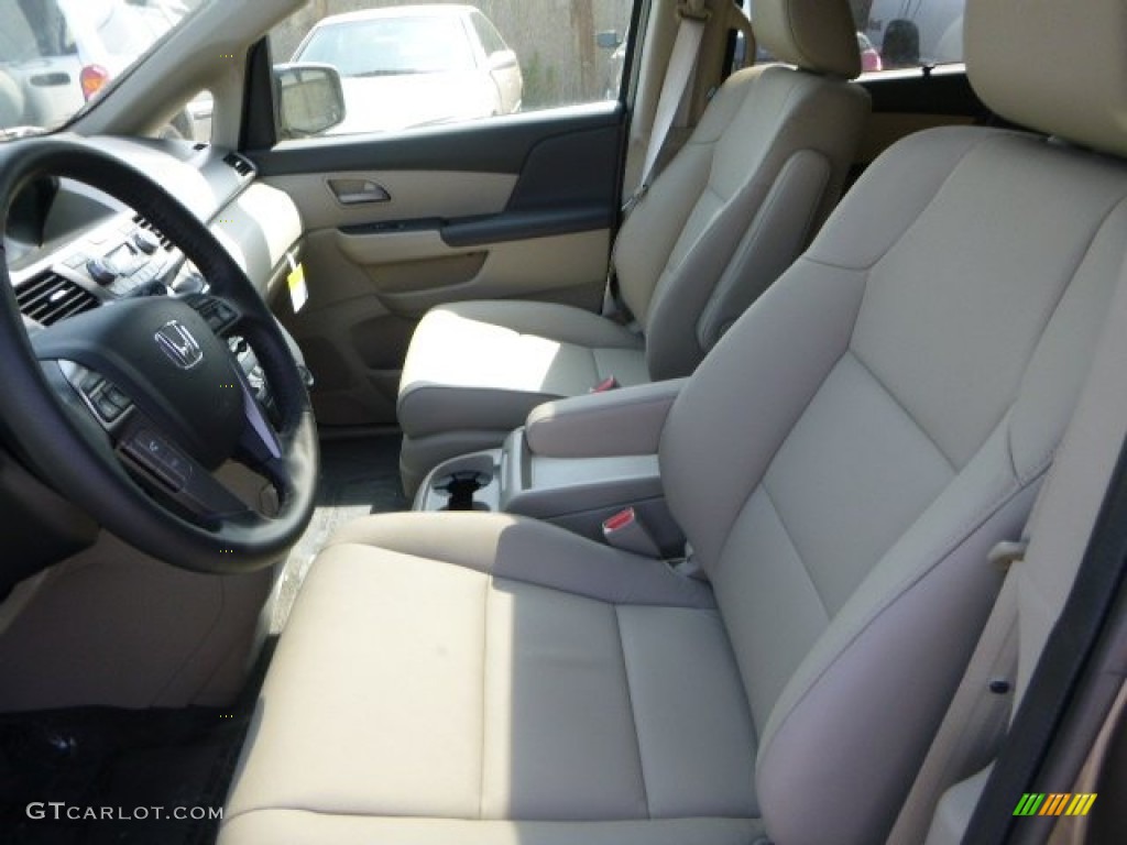 2013 Odyssey Touring Elite - Mocha Metallic / Beige photo #10