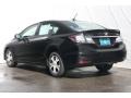 2013 Crystal Black Pearl Honda Civic Hybrid Sedan  photo #2