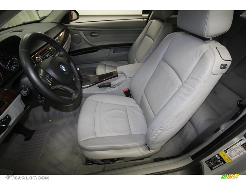 Grey Interior 2007 BMW 3 Series 328i Coupe Photo #81346760