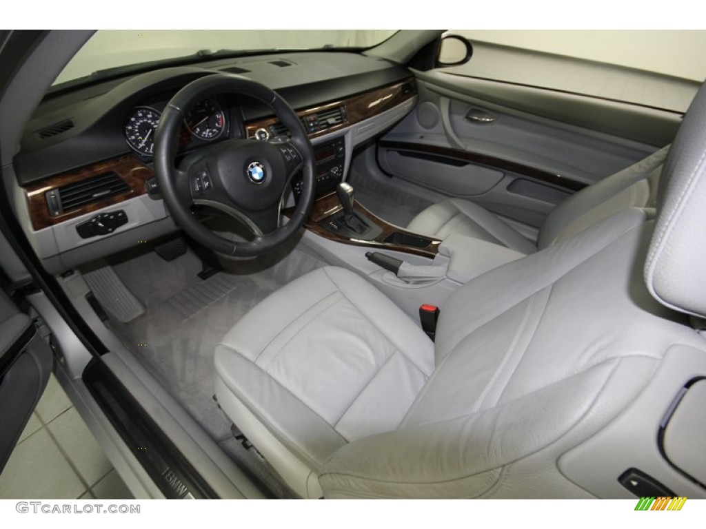 Grey Interior 2007 BMW 3 Series 328i Coupe Photo #81346860