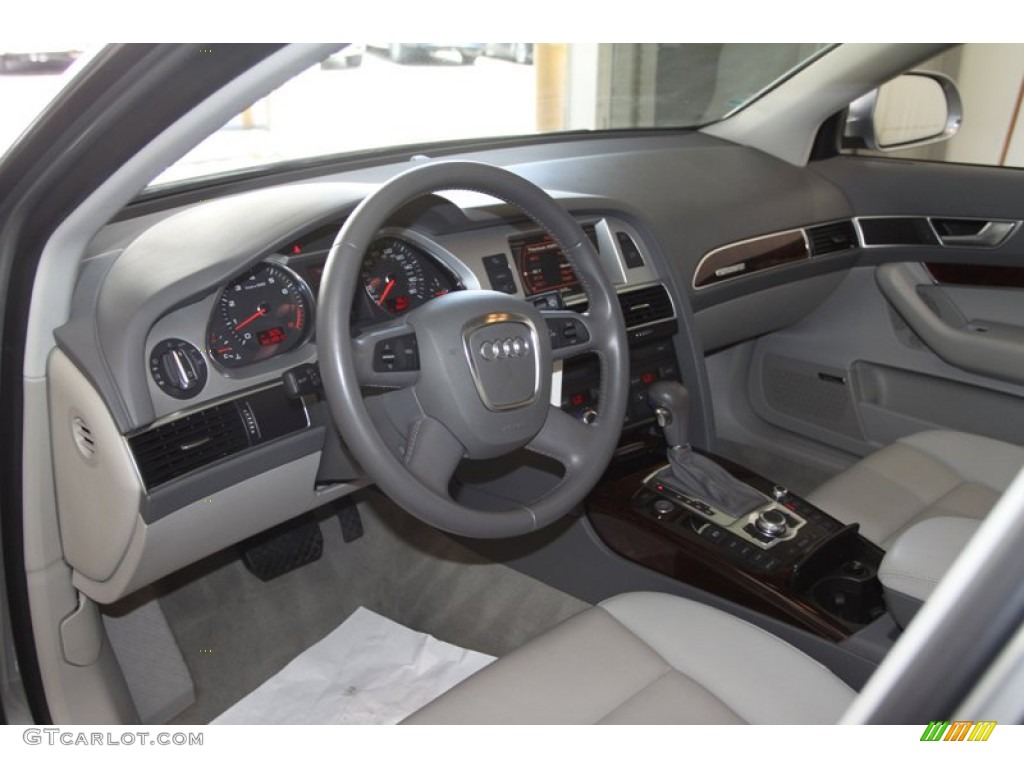 Black Interior 2009 Audi A6 4.2 quattro Sedan Photo #81346940