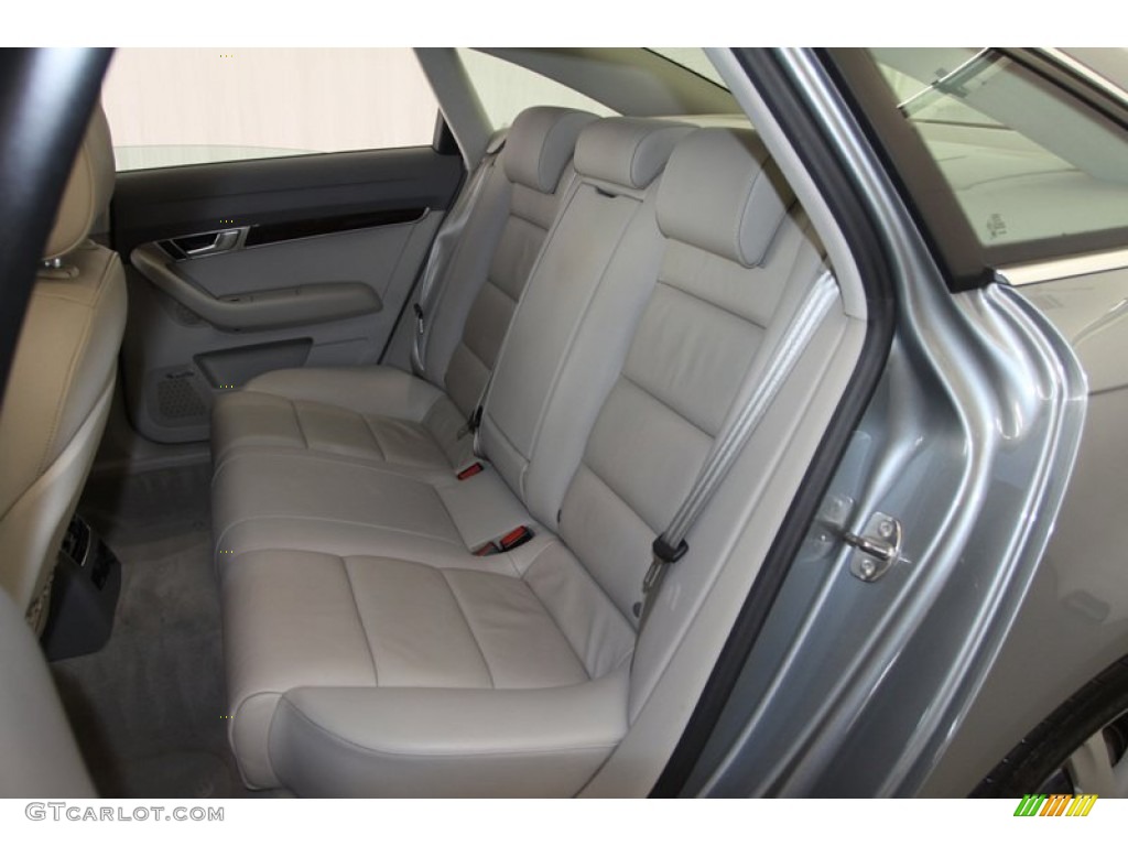 2009 Audi A6 4.2 quattro Sedan Rear Seat Photo #81346967