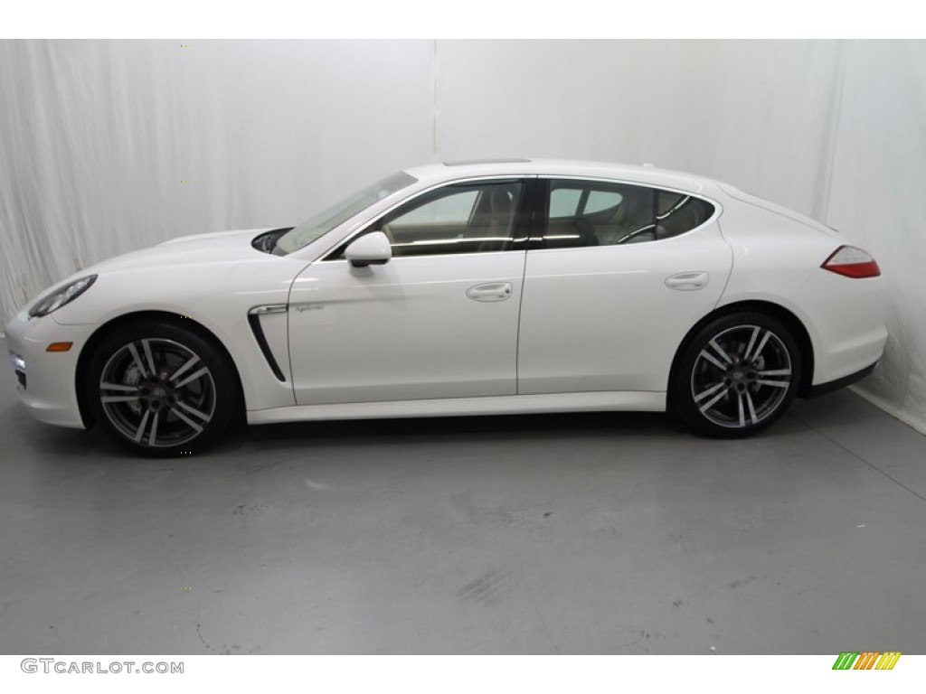 Carrara White 2012 Porsche Panamera S Hybrid Exterior Photo #81347231