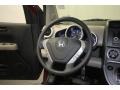 2007 Honda Element Black/Titanium Interior Steering Wheel Photo